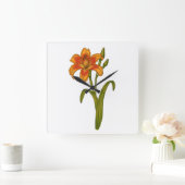 overdag vierkante klok (Huis)