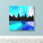 Overdagreflecties Canvas Afdruk (Insitu (Houten vloer))