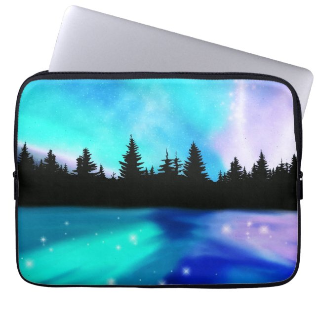 Overdagreflecties Laptop Sleeve (Voorkant)