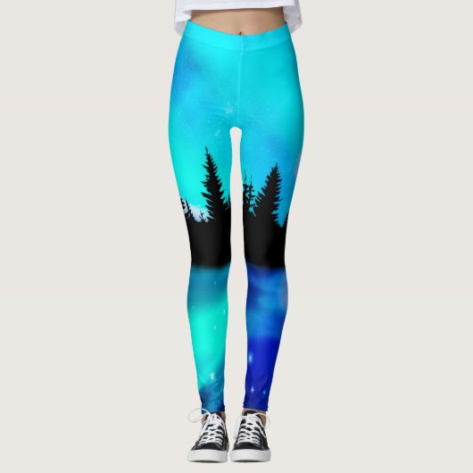 Overdagreflecties Leggings (Voorkant)
