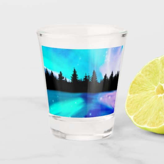 Overdagreflecties Shot Glas (Voorkant)