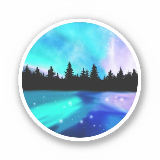 Overdagreflecties Sticker (Voorkant)