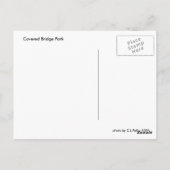 Overdekt Bridge Park Briefkaart (Achterkant)