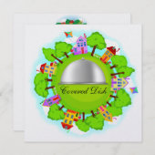 Overdekt gerecht - Buurtevenement - SRF Kaart (Voorkant / Achterkant)