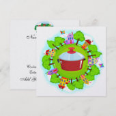 Overdekt gerecht - Buurtevenement - SRF Kaart (Voorkant / Achterkant)