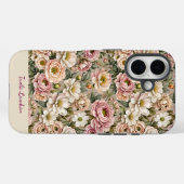 Overdekt met oude Rozen Case-Mate iPhone Case (Achterkant (horizontaal))