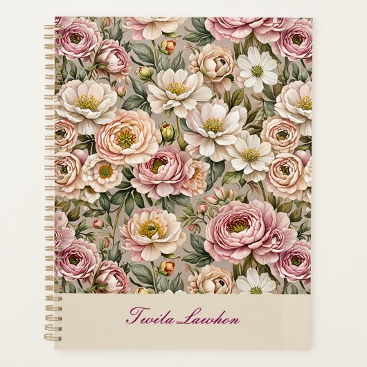 Overdekt met oude Rozen Planner (Voorkant)