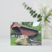 Overdekte Brug Briefkaart (Staand voorkant)