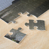 Overdekte brug close-up legpuzzel (Zijkant)