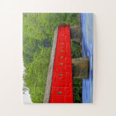 Overdekte Brug Connecticut Legpuzzel (Verticaal)