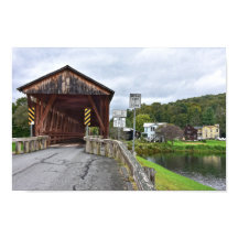 Overdekte Brug, Downsville, New York