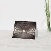 Overdekte brug Interieur Geometrie Note Kaart (Voorkant)