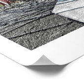 Overdekte brug - Lancaster, PA - print (Hoek)