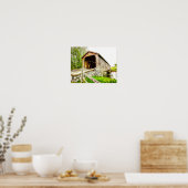 Overdekte Brug Lancaster Pennsylvania Poster (Keuken)