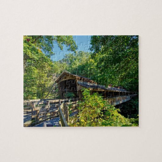Overdekte Brug Ohio Legpuzzel (Horizontaal)