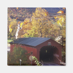 Overdekte brug op Common West Arlington Vermont Magneet