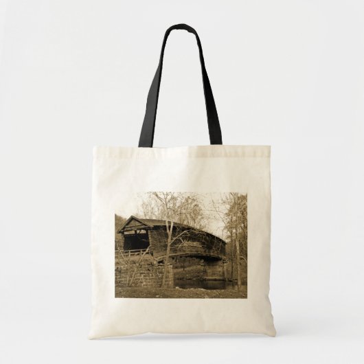 Overdekte Brug Tote Bag (Voorkant)