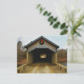 Overdekte brug van Robyville, Korinthe, Maine I Briefkaart (Staand voorkant)