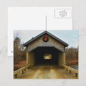 Overdekte brug van Robyville, Korinthe, Maine I Briefkaart (Voorkant / Achterkant)