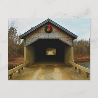 Overdekte brug van Robyville, Korinthe, Maine I Briefkaart