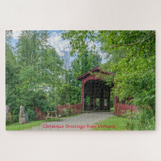 Overdekte Brug Vermont Legpuzzel (Horizontaal)