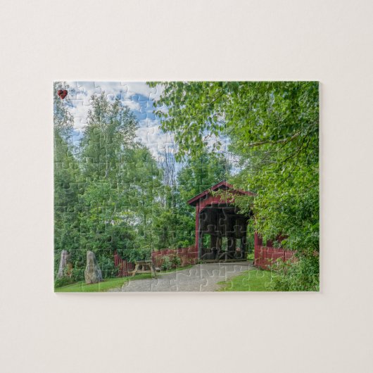 Overdekte Brug Vermont Legpuzzel (Horizontaal)