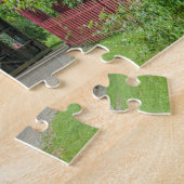 Overdekte Brug Vermont Legpuzzel (Zijkant)