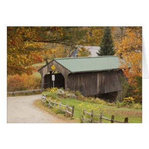 Overdekte brug, Vermont, Verenigde Staten