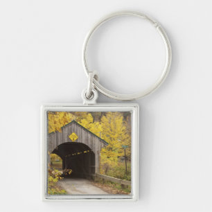 Overdekte brug, Vermont, Verenigde Staten 2 Sleutelhanger