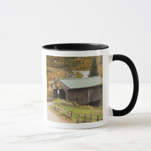 Overdekte brug, Vermont, Verenigde Staten Mok