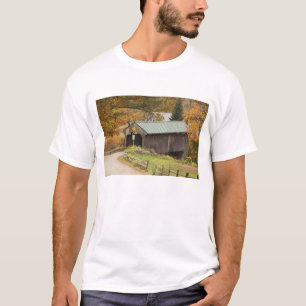 Overdekte brug, Vermont, Verenigde Staten T-shirt