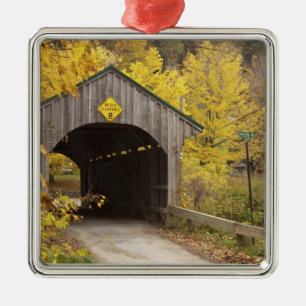 Overdekte brug, Vermont, VS 2 Metalen Ornament
