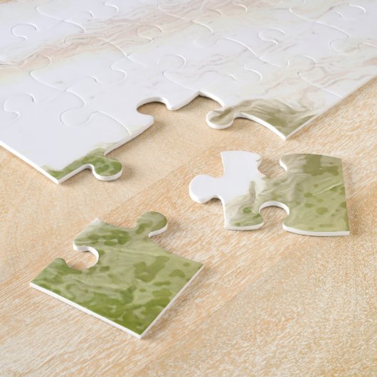 Overdekte bruggen puzzel legpuzzel (Zijkant)