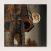 Overdekte brugpuzzel w/Harvest Moon Legpuzzel (Horizontaal)