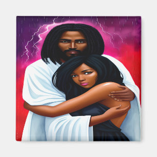 "Overdekte" Christelijke Waterverf magneet