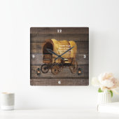 Overdekte Huifkarpetroleum Lantaarns Western  Vierkante Klok (Huis)