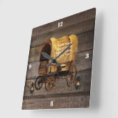 Overdekte Huifkarpetroleum Lantaarns Western  Vierkante Klok (Hoek)