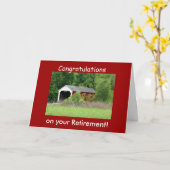 overdekte Kaart voor brugpensioen (Gele Bloem)