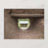 Overdekte wagon Uitzicht van Bent's oude fort Briefkaart (Voorkant)