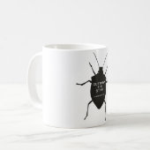 Overdenk de Stink (Bug) Koffiemok (Voorkant links)