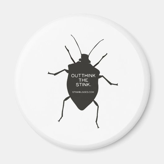 Overdenk de Stink (Bug) Magneet (Voorkant)