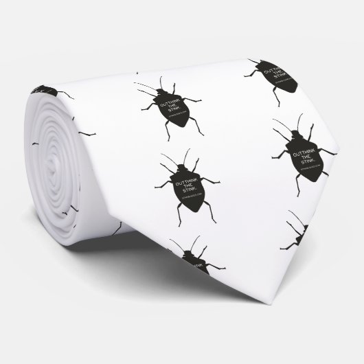 Overdenk de Stink (Bug) Stropdas (Opgerold)