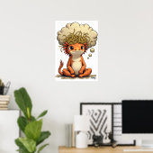 Overdenk Deze Grappige Citaten Notitieboek met Geb Poster (Thuiskantoor)