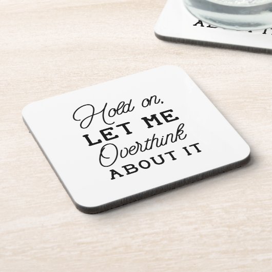 Overdenk erover bier onderzetter (Linkerzijde)