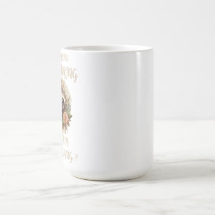 Overdenk je wat ik overdenk? koffiemok