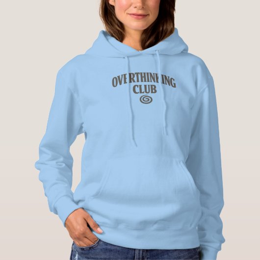 Overdenkclub Hoodie (Voorkant)