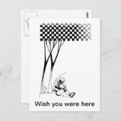 Overdenkelijke woordvoerder briefkaart (Voorkant / Achterkant)