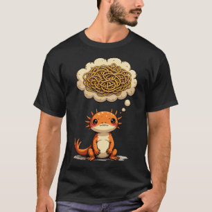Overdenken Axolotl Grappige Quote Introvert Sociaa T-shirt