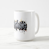 Overdenken Chaos Koffiemok (Voorkant rechts)