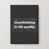 Overdenken in HD-kwaliteit Button (Voorkant)